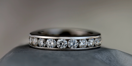 Channel Set Eternity Band